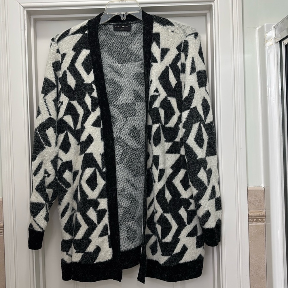 Lane Bryant Women’s Fuzzy Cardigan